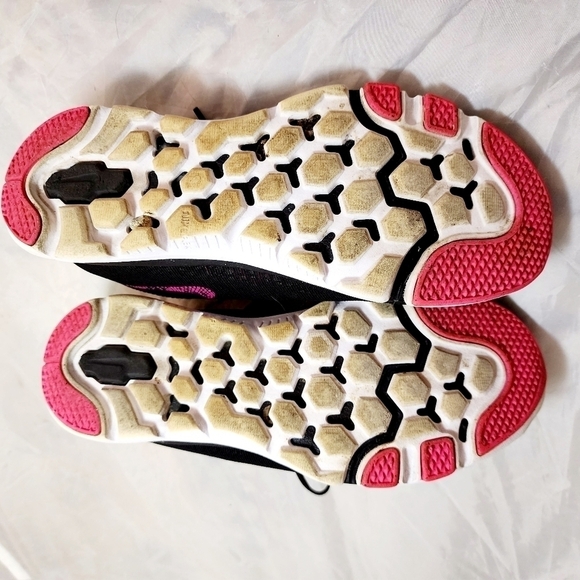 NIKE Flex Supreme TR4 Training Shoe Women's 7 Black Teal Pink Athletic Running - Picture 11 of 13